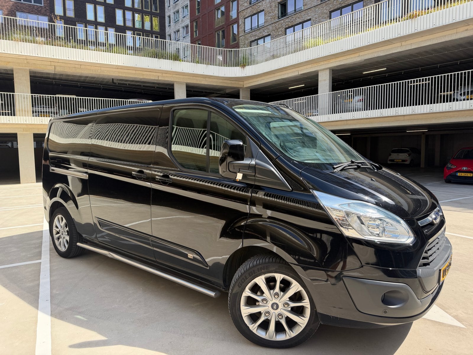 Ford Transit Custom GB 2.2 Tdci Econetic Lease 155PK 290, Voorwielaandrijving, Euro 5, Zwart, 4 cilinders