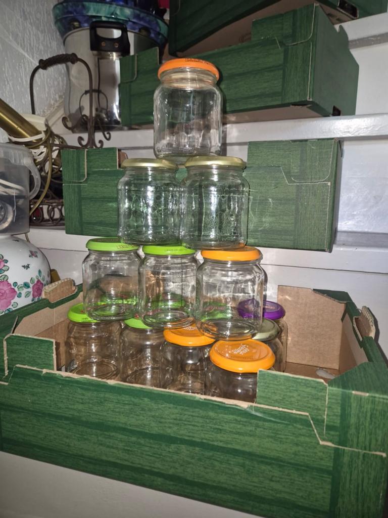 60 x glazen potjes 360 ml met deksel conservepot inmaakpot, Huis en Inrichting, Ophalen
