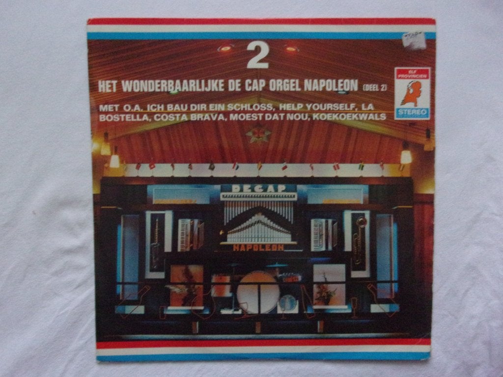 Het wonderbaarlijke de cap orgel Napoleon vol 2 LP, Ophalen of Verzenden, Gebruikt, 12 inch, LP