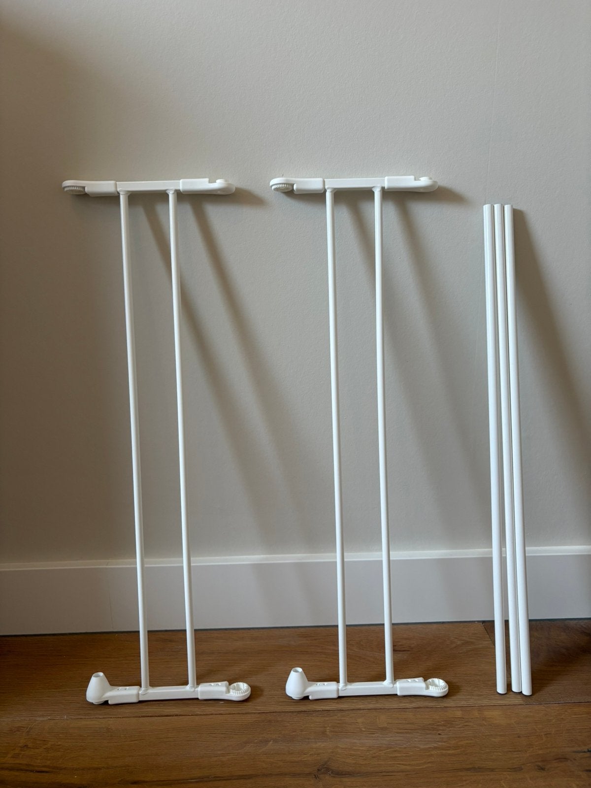 BabyDan Flex - 2x uitbreiding 20 cm, Kinderen en Baby's, Traphekjes, Ophalen, Nieuw, Klemhekje, Metaal of IJzer