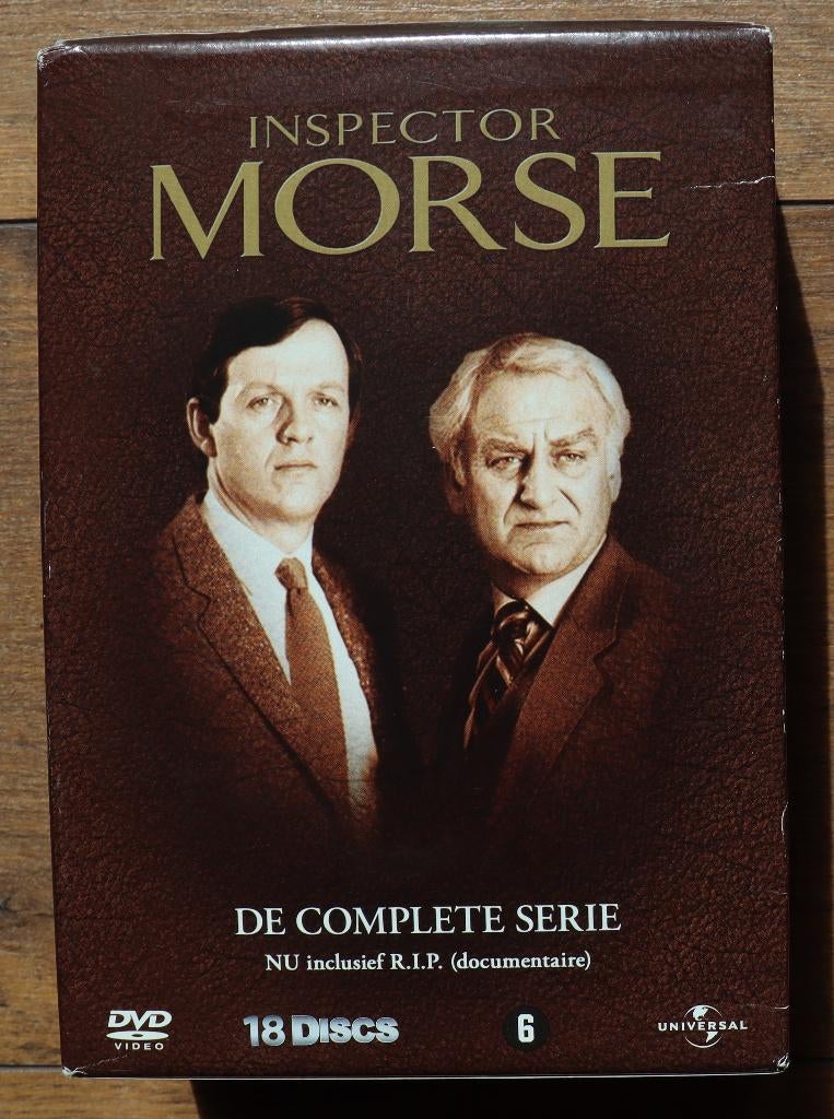 Inspector Morse, Cd's en Dvd's, Dvd's | Tv en Series, Gebruikt, Ophalen of Verzenden, Vanaf 6 jaar, Boxset