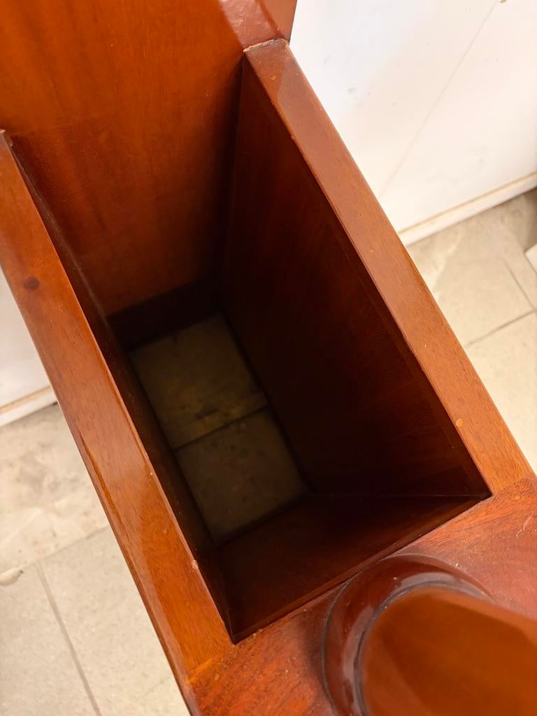 Staande kapstok mahonie van Studio Globe Wernicke, Antiek en Kunst, Ophalen