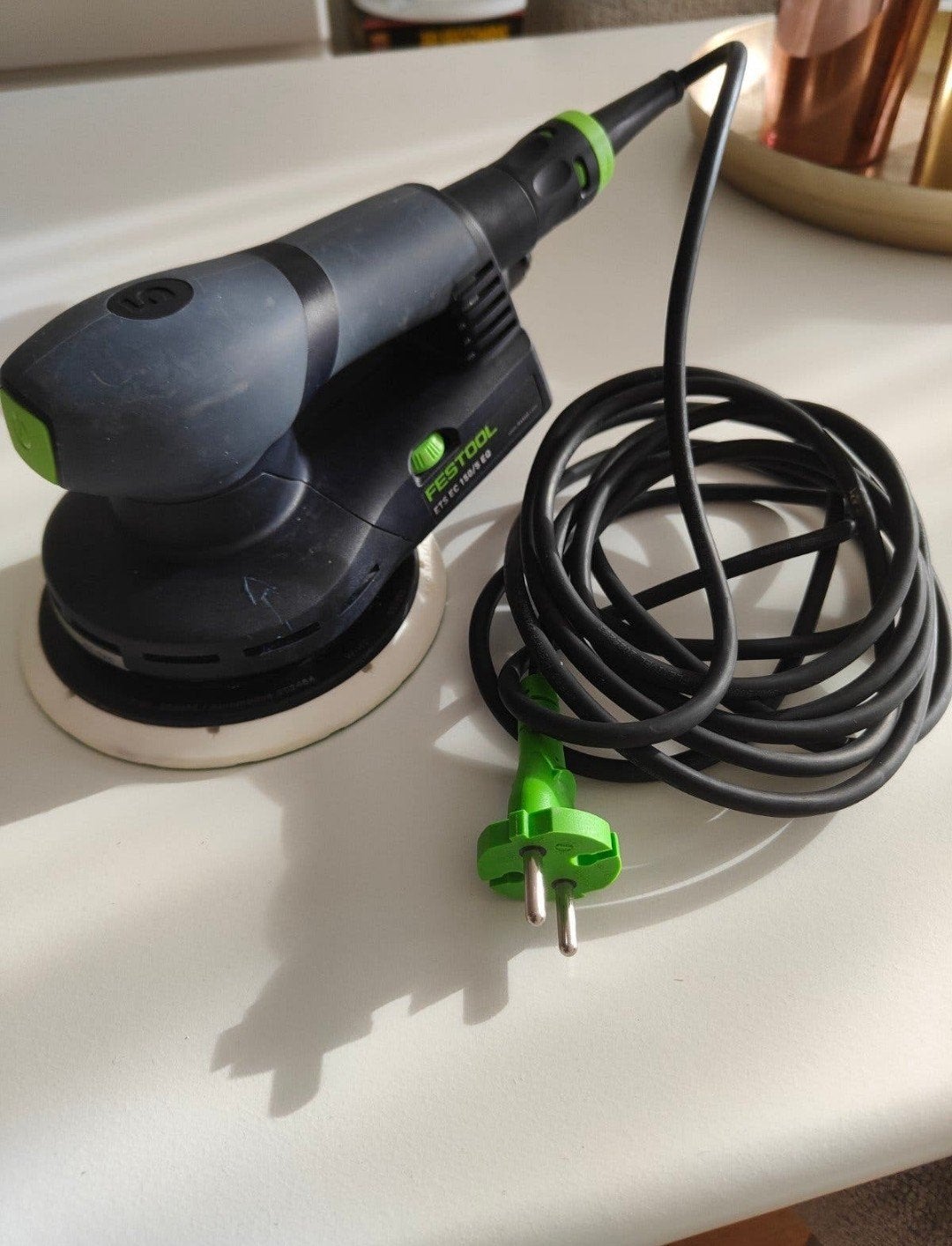 Festool ETS EC 150/5 EQ Excentrische Schuurmachine, Ophalen of Verzenden, Zo goed als nieuw, Minder dan 600 watt, Excentrische schuurmachine