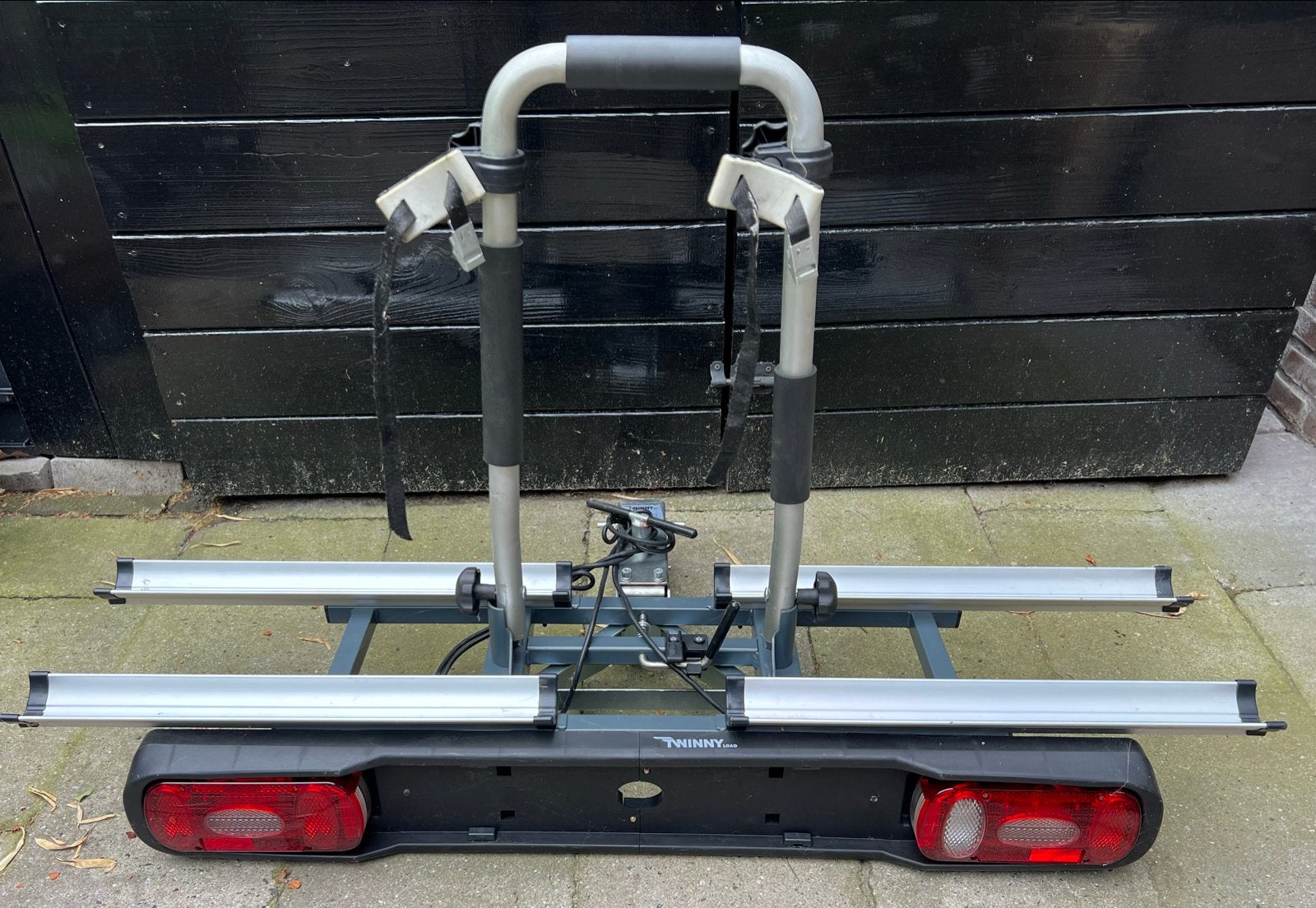 Twinny Load e-BASE Trekhaakdrager voor 2 fietsen, Auto diversen, Fietsendragers, Ophalen, Gebruikt, 2 fietsen, Trekhaakdrager