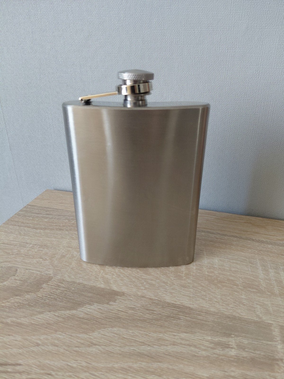 RVS heupflacon, Ophalen of Verzenden, Zo goed als nieuw