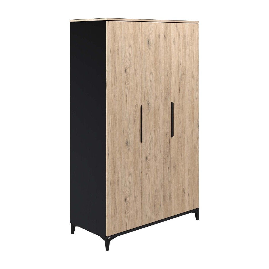 Paidi Tomke 3-deurs kledingkast en commode met opzet, Kinderen en Baby's, Ophalen, 50 tot 70 cm, Zo goed als nieuw, 75 tot 100 cm