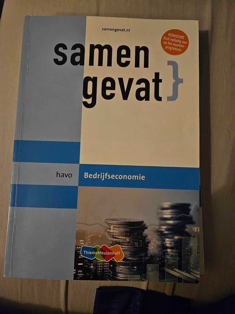 havo Bedrijfseconomie, Ophalen of Verzenden, Zo goed als nieuw, HAVO, Nederlands