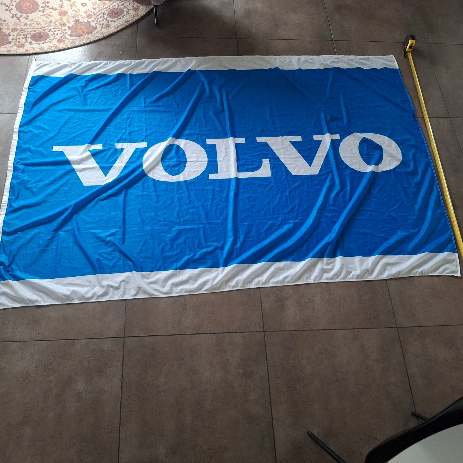 Volvo vlag (dealervlag) 215x145 cm, Ophalen of Verzenden, Auto's