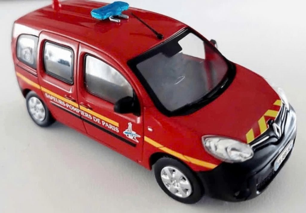 Renault Kangoo II SPVL BSPP BRANDWEER schaal 1/43 # 76, Hobby en Vrije tijd, Verzenden, Nieuw, Auto, Overige merken