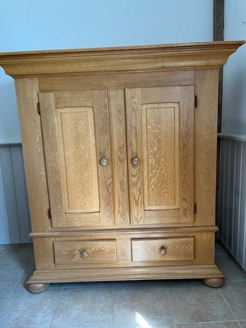 Eiken kast, Antiek en Kunst, Ophalen