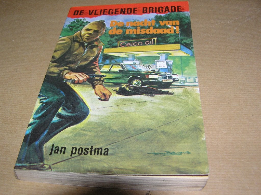 De nacht van de misdaad - Jan Postma, Boeken, Jan Postma, Ophalen of Verzenden, Zo goed als nieuw, Fictie
