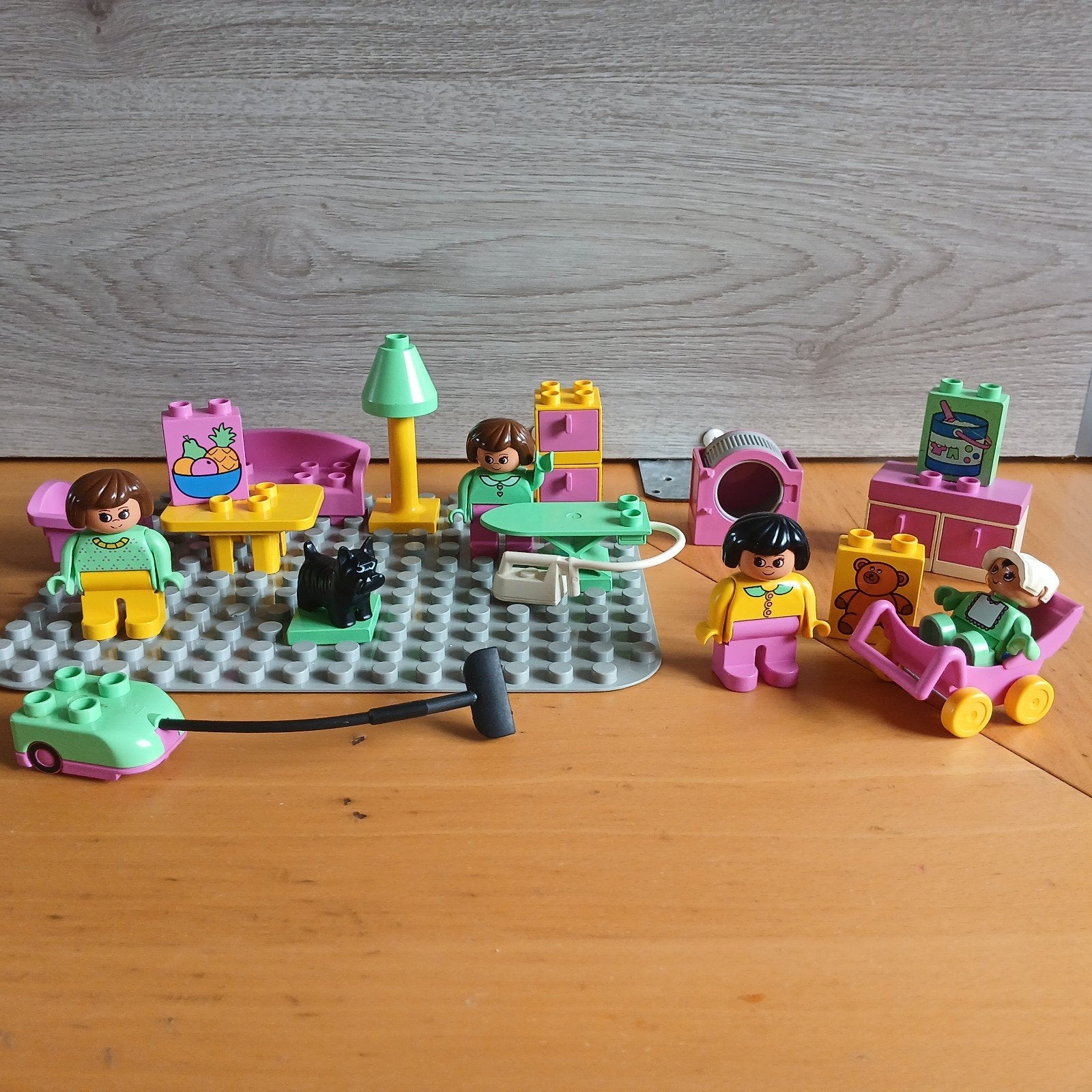 Duplo gecombineerde vintage huisset, Kinderen en Baby's, Ophalen of Verzenden, Gebruikt, Complete set, Duplo