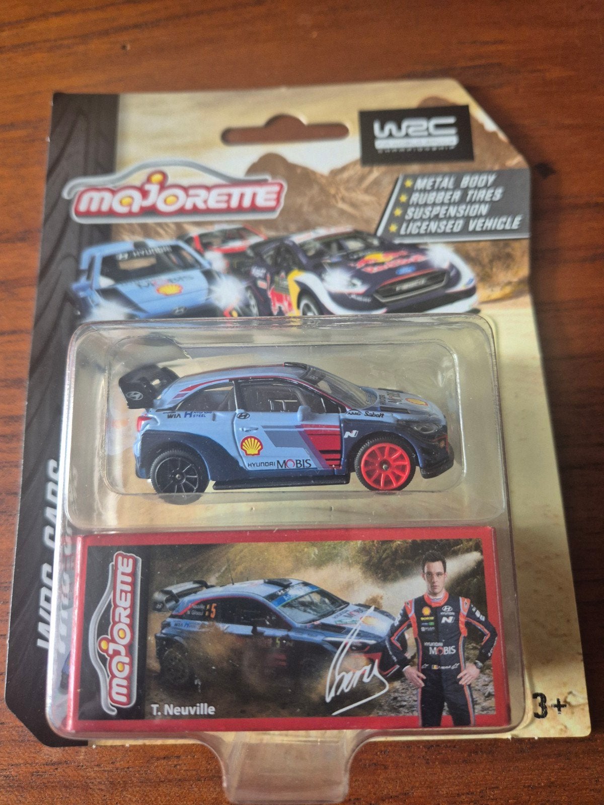 Majorette WRC Hyundai i20 Coupe WRC - T. Neuville, Overige merken, 1:50 of kleiner, Auto, Nieuw