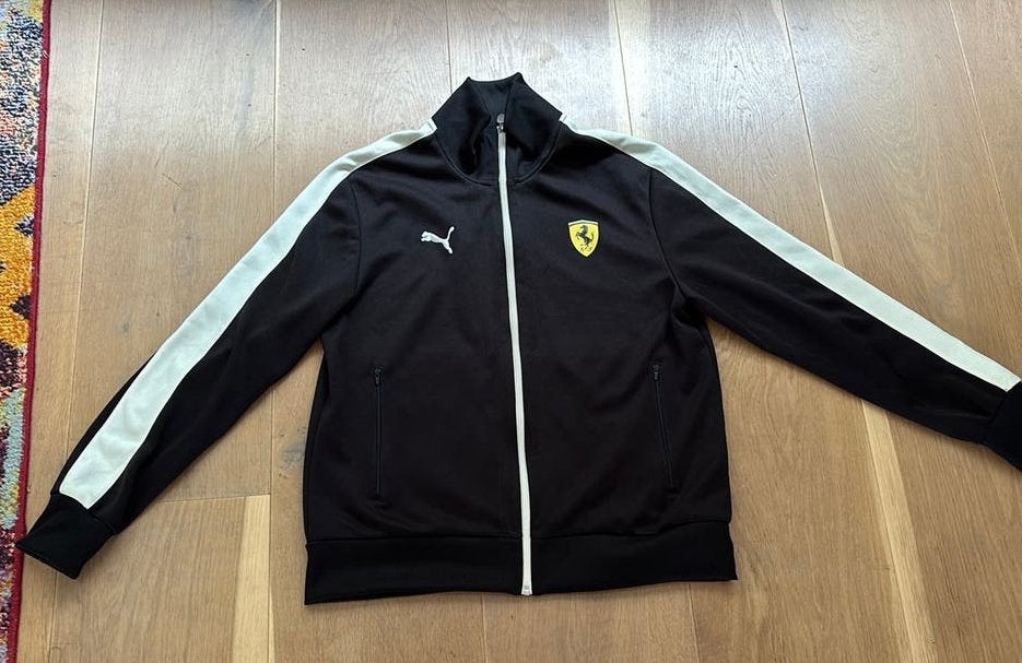Puma Ferrari vest zwart maat L, Kleding | Heren, Maat 52/54 (L), Zwart, Ophalen of Verzenden, Gedragen