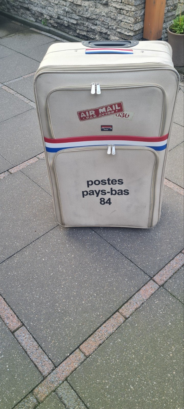 Koffer Post Design, Sieraden, Tassen en Uiterlijk, Ophalen, Gebruikt, Zacht kunststof