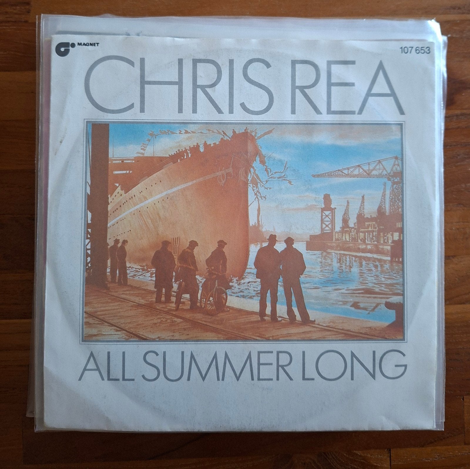 Rea, Chris  - All summer long - Single is TOP, Ophalen of Verzenden, Gebruikt, 7 inch, Pop