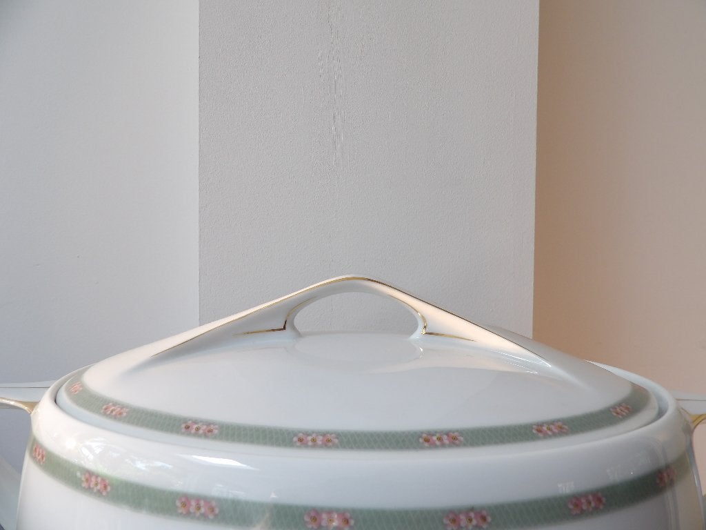 Zeer Grote Art Nouveau Terrine - Rosenthal Donatello, Antiek en Kunst, Ophalen of Verzenden