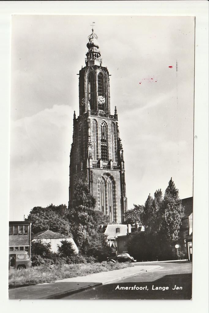 AMERSFOORT LANGE JAN COORDINATIE AUTOVERVOER PERSONEN TENSEN, Ophalen of Verzenden, 1960 tot 1980, Gelopen, Utrecht