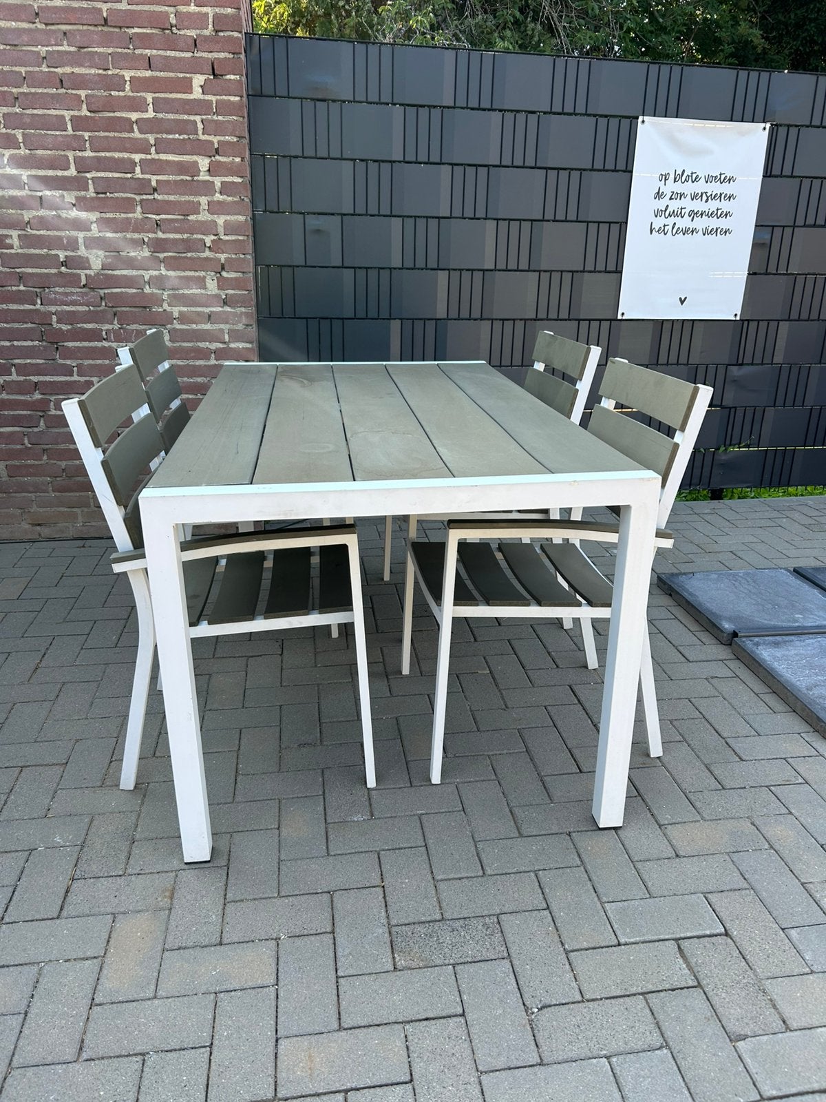 Tuinset Bois Le Duc, Ophalen, Gebruikt