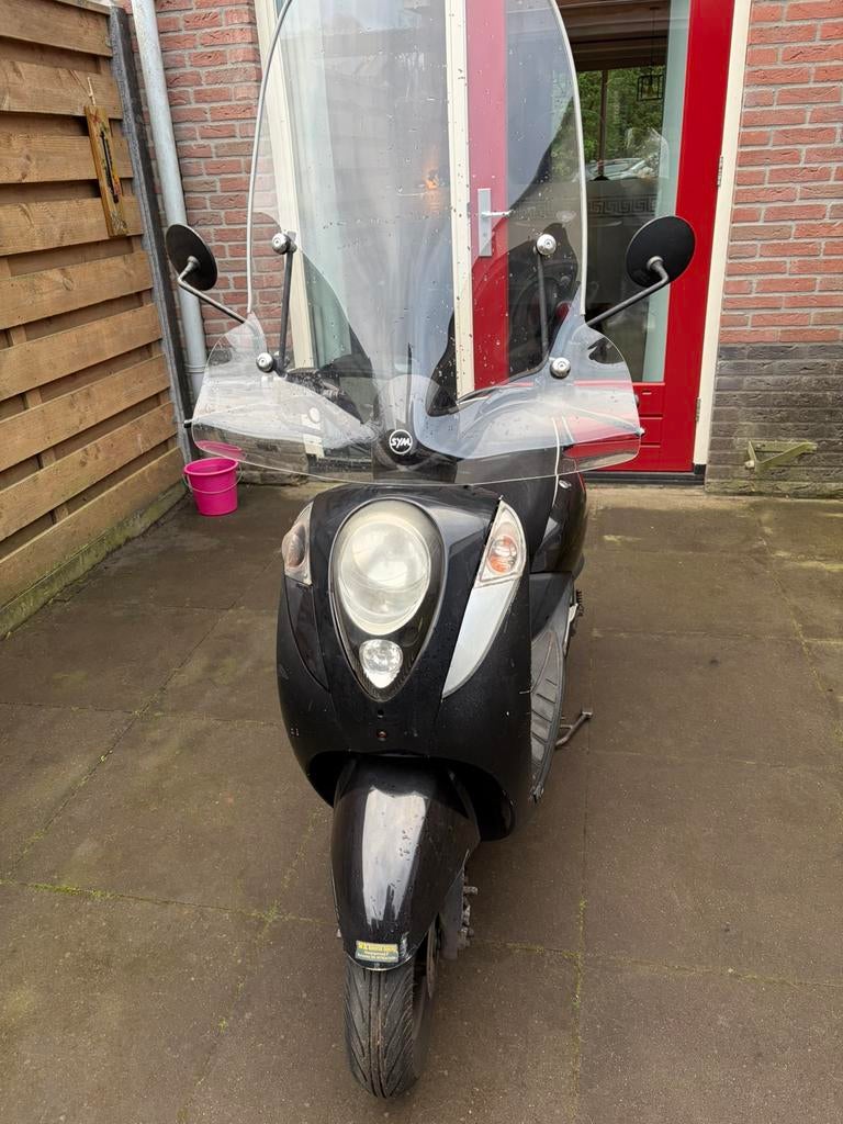 Sym mio 50, blauw kenteken, Fietsen en Brommers, Scooters | SYM, Ophalen, Gebruikt, Benzine, Mio
