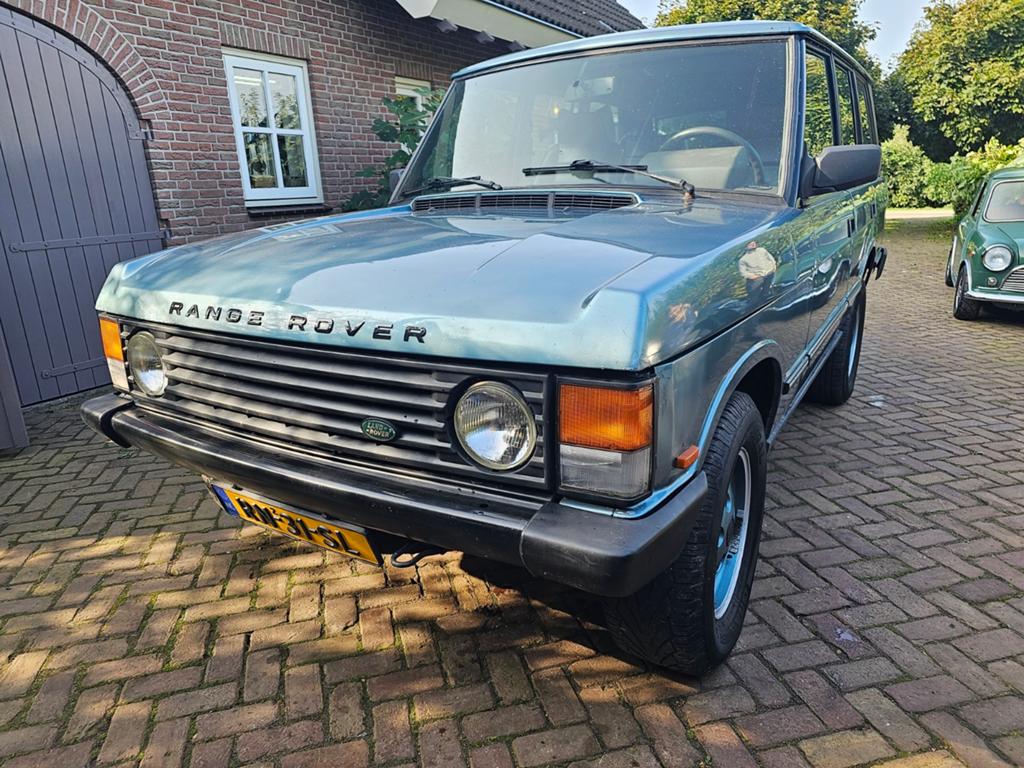 Range Rover Classic 3.9 V8 Velours LPG, Auto's, 8 cilinders, 3900 cc, Origineel Nederlands, Handgeschakeld