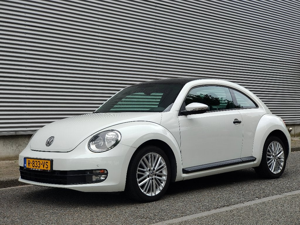 Volkswagen Beetle (Kever) 1.2 TSI 77KW DSG 2013 Wit, Auto's, Euro 5, 4 stoelen, 1207 kg, Wit