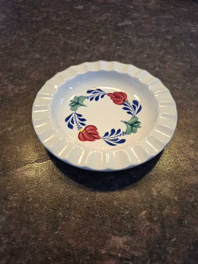 Boerenbont asbakje, Nieuw, Ophalen of Verzenden, Porselein, Landelijk/Boerenbont