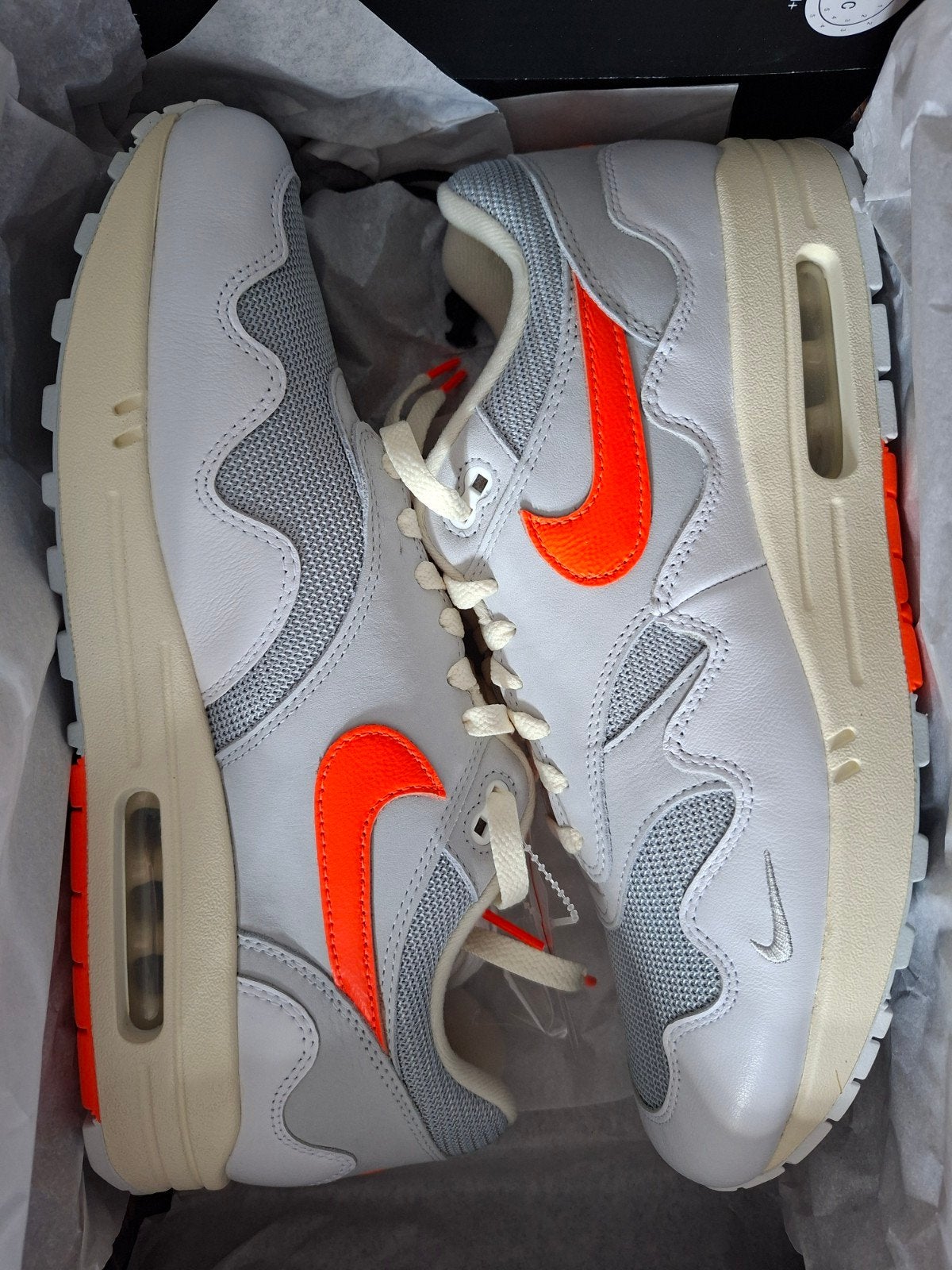 Patta x Nike Air Max 1 'Noise Aqua' - Nieuw in doos, Overige kleuren, Nike, Nieuw, Ophalen of Verzenden