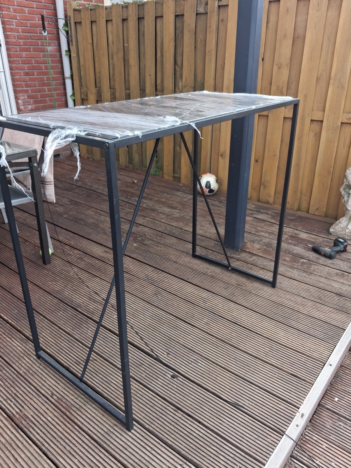 nieuwe loods 5 bartafel en barkruk, Huis en Inrichting, Tafels | Statafels, Ophalen, Nieuw