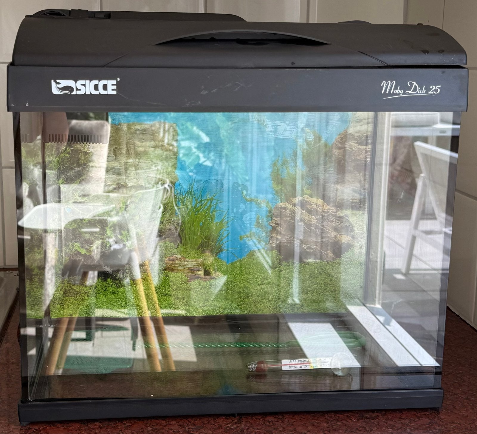 Sicce Moby Dick 25 aquarium, Dieren en Toebehoren, Ophalen, Zo goed als nieuw