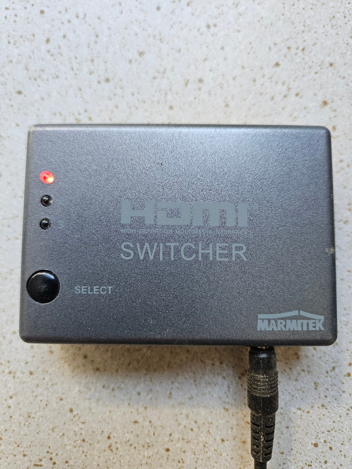 HDMI Switch met 2x 2m HDMI kabel, Audio, Tv en Foto, Ophalen of Verzenden, Zo goed als nieuw, 2 tot 5 meter, HDMI-kabel