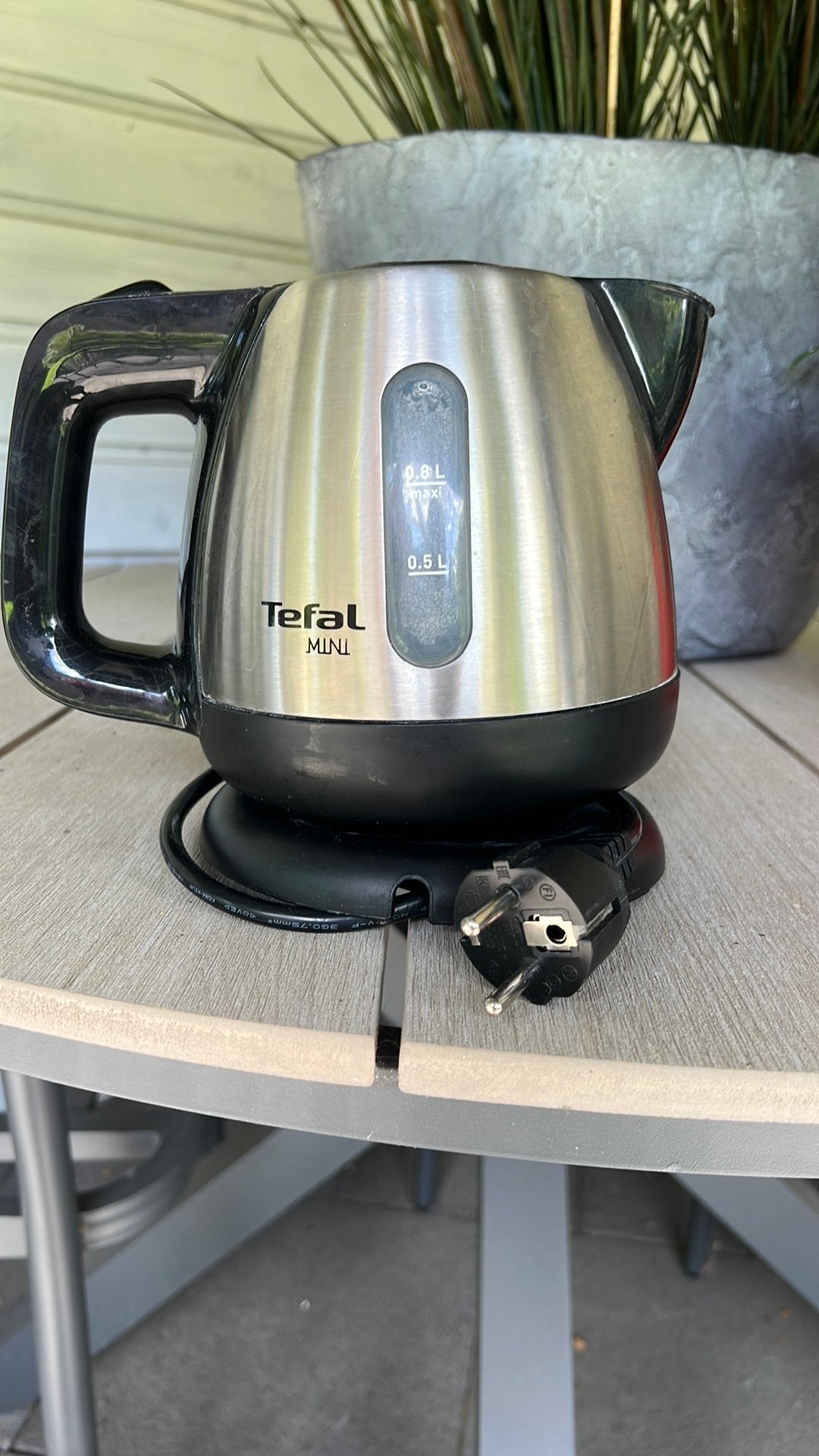 Tefal waterkoker 0,8 liter, Minder dan 1 liter, Ophalen of Verzenden