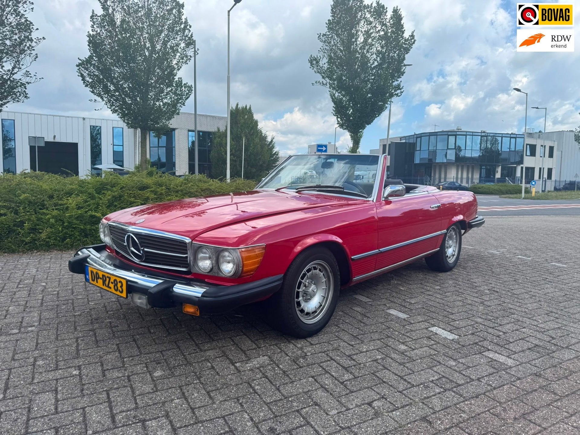 Mercedes-Benz SL-klasse 450 SL roadster cabrio softtop, Auto's, Mercedes-Benz, Automaat, 8 cilinders, Bedrijf, Geïmporteerd
