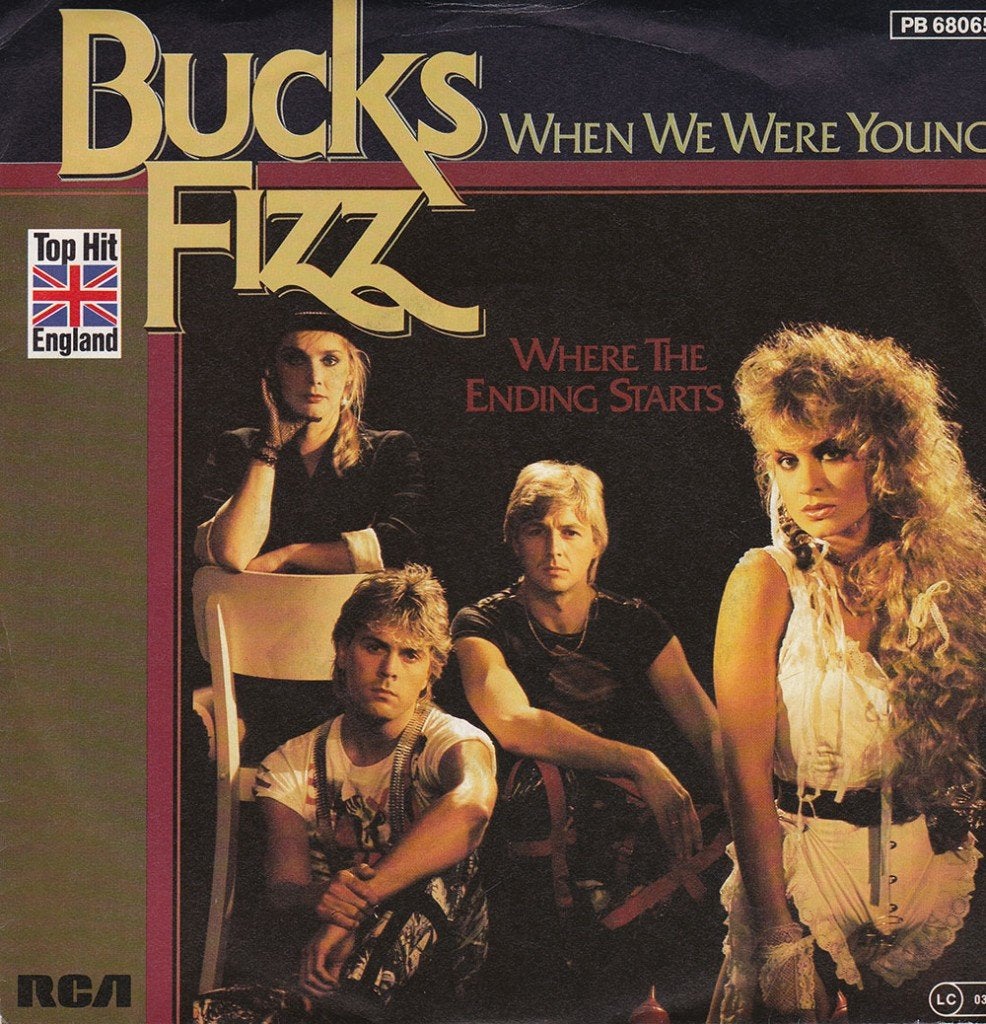 Bucks Fizz - When We Were Young 7", Ophalen of Verzenden, Zo goed als nieuw, 7 inch, Pop