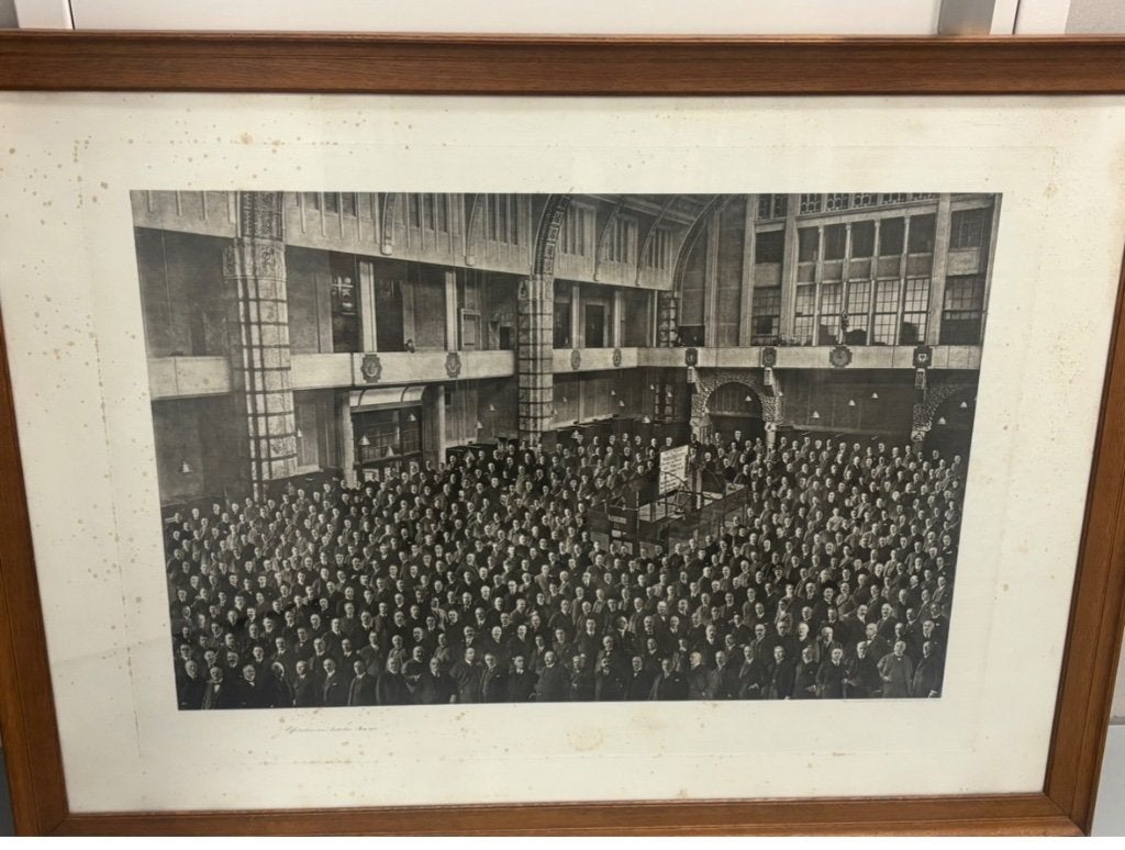 Monumentale vintage foto beurs Amsterdam, Ophalen, Gebruikt, Foto, Gebouw