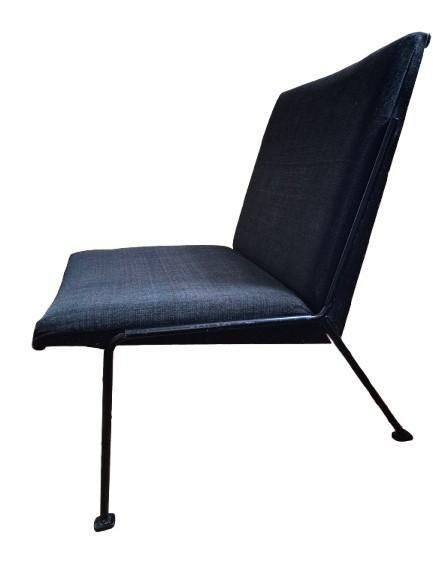 Wim rietveld oase design vintage fauteuil stoel, Ophalen of Verzenden, Zwart, Eén