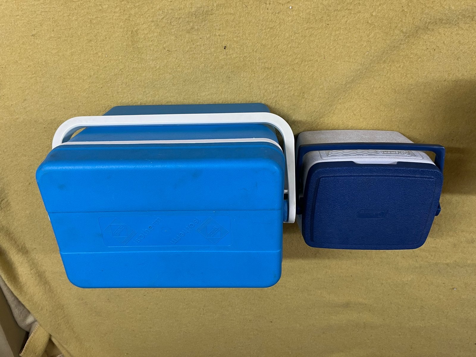 Set van 2 Koelboxen - Ideaal voor Picknicks en Reizen, Ophalen, Gebruikt, Koelbox, Koelelement
