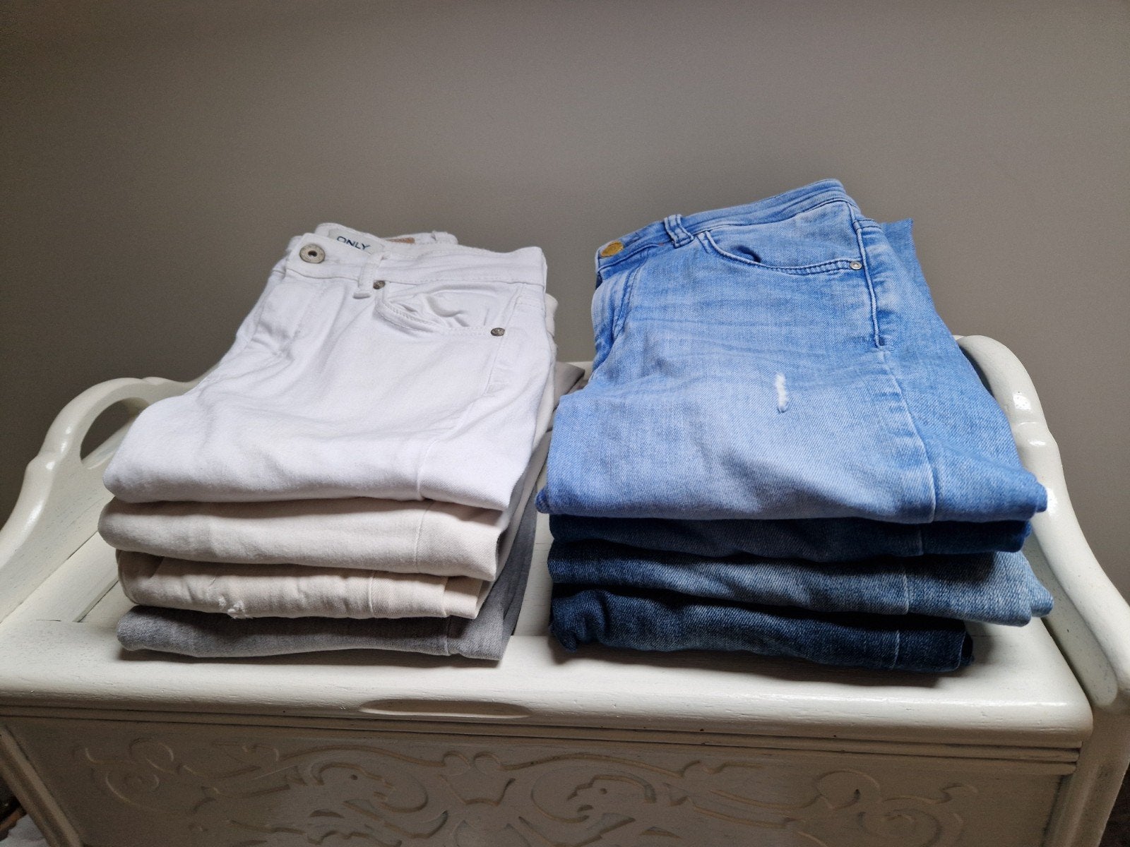 8 Only Blush Skinny Jeans XS, lengte 30 (tot 1.58m), Ophalen of Verzenden, W27 (confectie 34) of kleiner, Gedragen, Overige kleuren