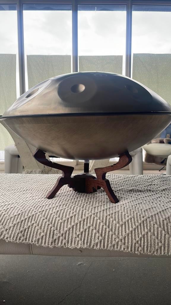 Houten handpan pocket vloerstand, Ophalen of Verzenden, Nieuw