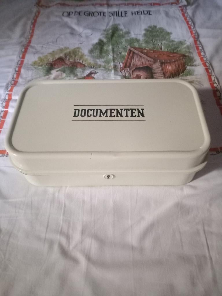 Brabantia documentendoos 70er jaren, Ophalen of Verzenden