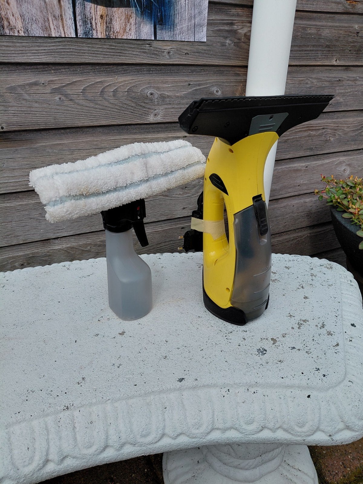 Kärcher WV 2 Plus N Raamwisser met Sprayflacon, Ophalen, Gebruikt, Overige typen