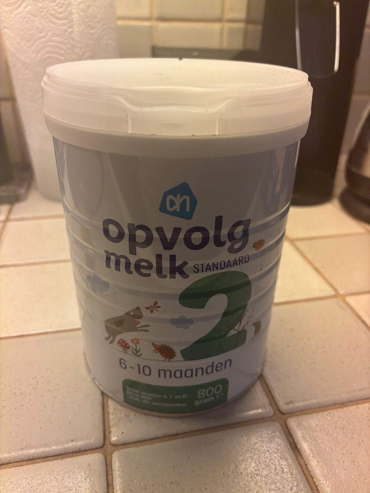 AH Opvolgmelk Standaard 2 (6-10 maanden) - 800g, Ophalen of Verzenden, Zo goed als nieuw, Babyvoedingmaker, Overige merken