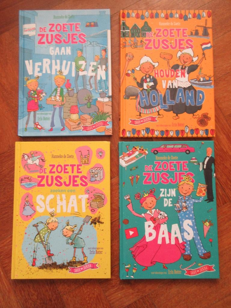 4 x boeken De Zoete Zusjes, Boeken, Ophalen of Verzenden, Gelezen, Fictie algemeen