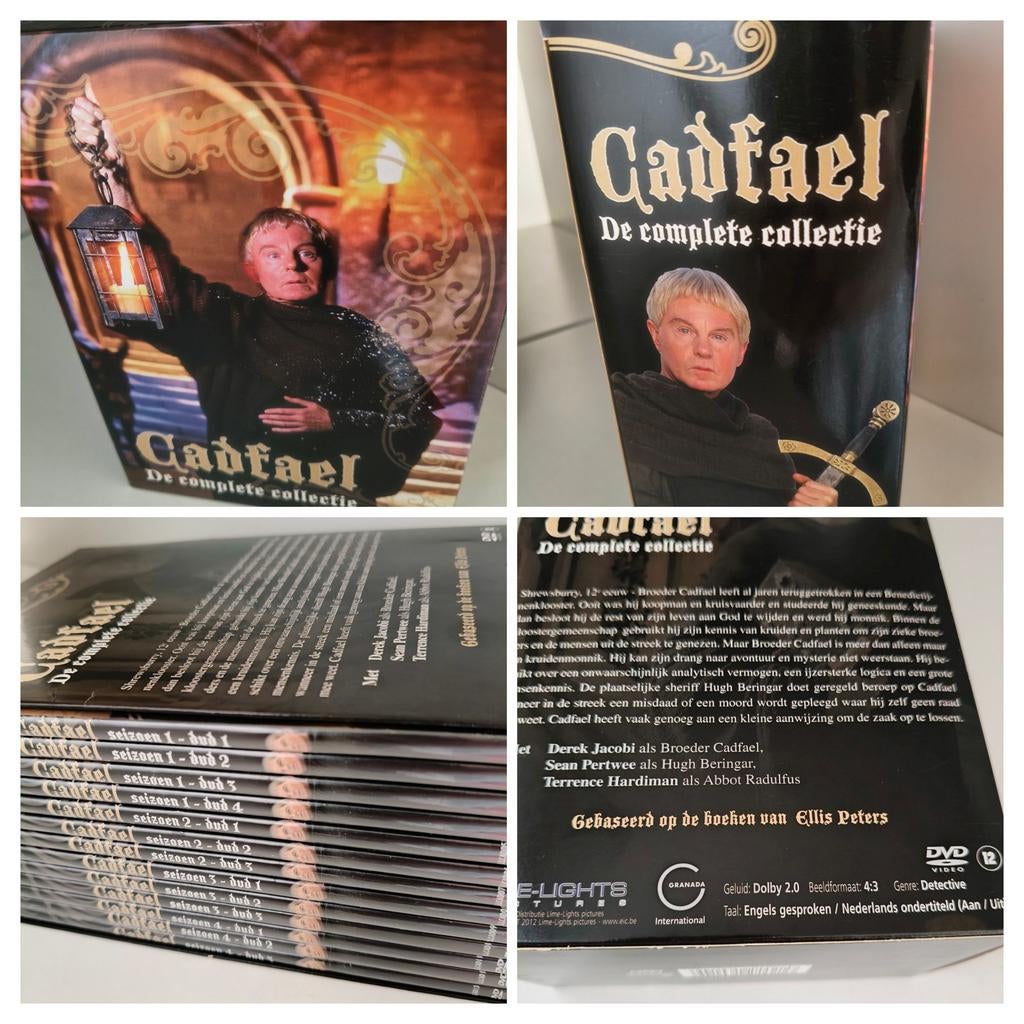 Cadfael - De Complete Serie ~ 13DVD Boxset NL uitgave, Ophalen, Zo goed als nieuw, Thriller