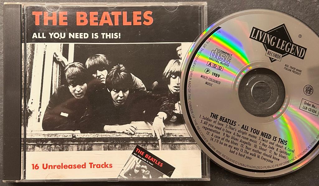 BEATLES - All you need is this! ( CD; rarities ), Cd's en Dvd's, Cd's | Rock, Zo goed als nieuw, Poprock, Ophalen of Verzenden