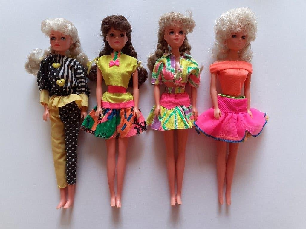 vintage Betty teen tong doll barbie poppen, Verzamelen, Poppen, Ophalen of Verzenden, Gebruikt, Fashion Doll