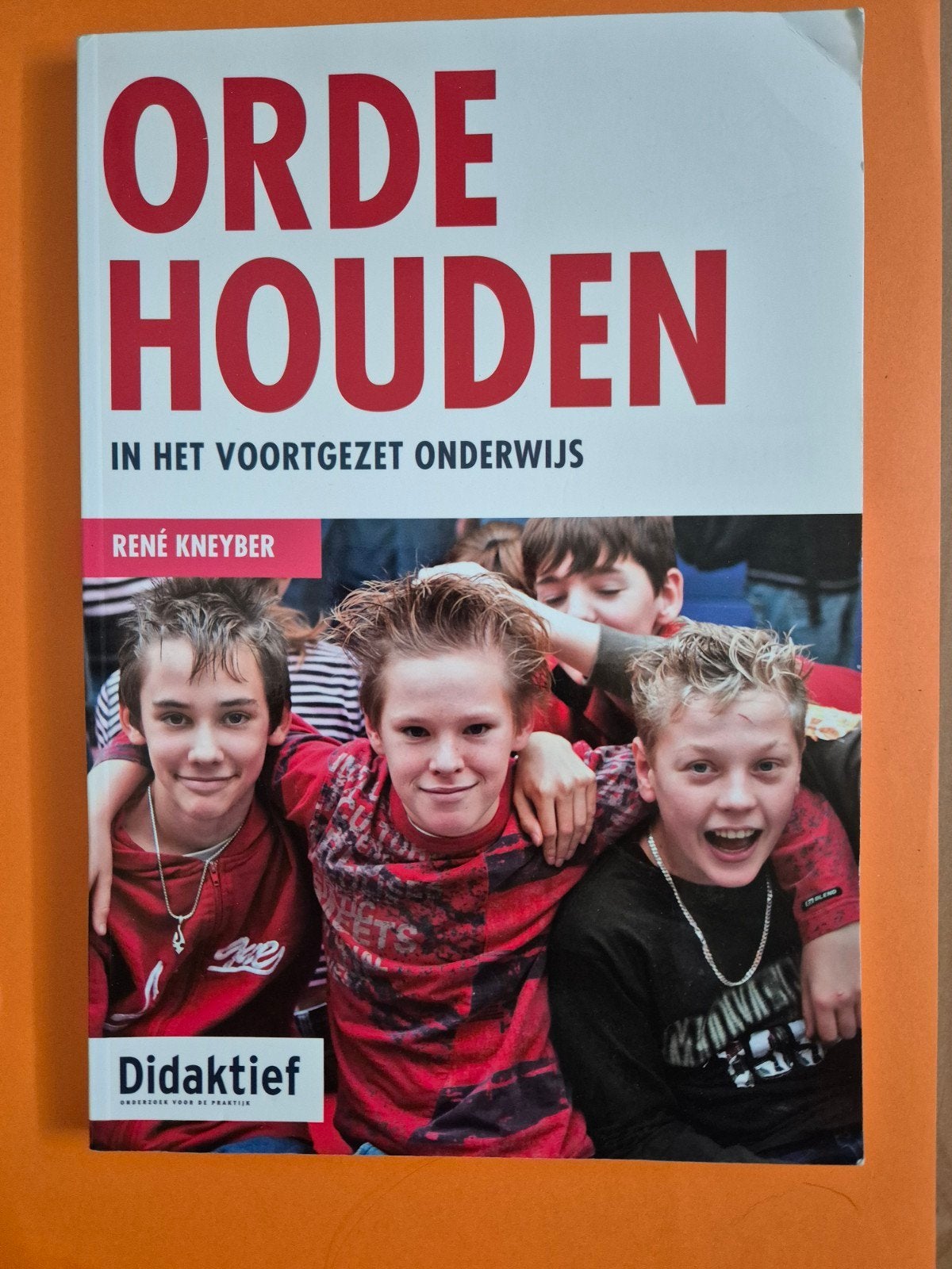 ORDE HOUDEN in het voortgezt onderwijs, Ophalen of Verzenden, Zo goed als nieuw, HBO, Rene Kneyber
