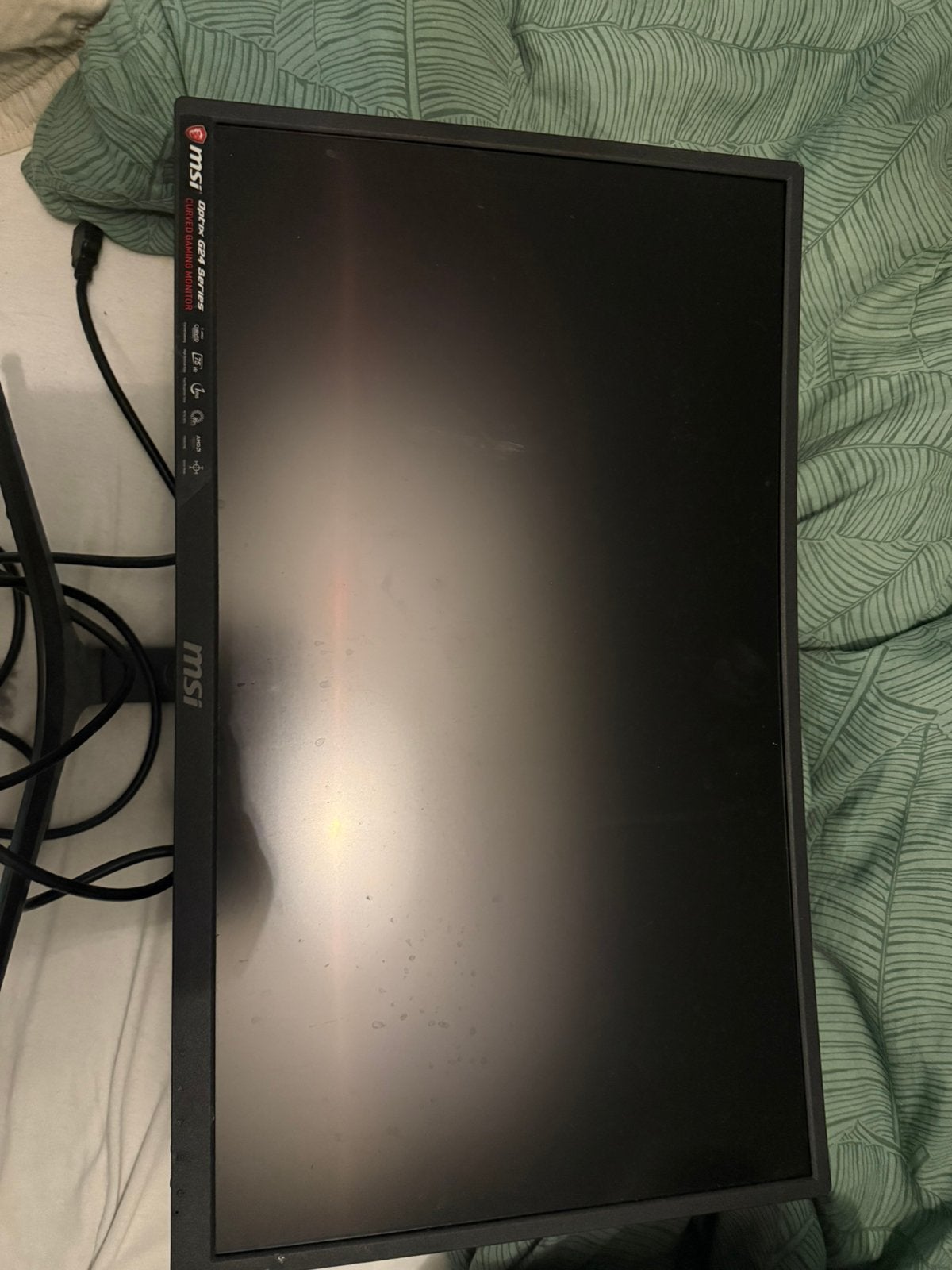 Msi monitor, Ophalen, Zo goed als nieuw, Full HD, Curved