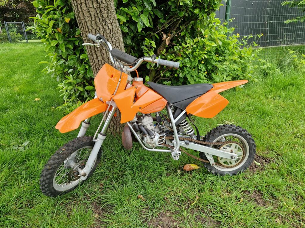 Ktm sx50, Ophalen, KTM, 50 cc, Schijfrem