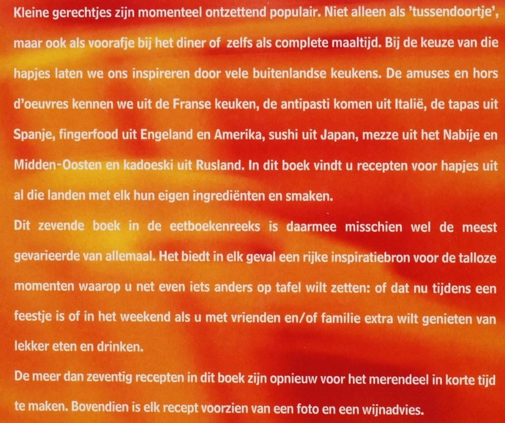 Amuses - Albert Heijn (1999), Italië, Verzenden, Tapas, Hapjes en Dim Sum, Zo goed als nieuw